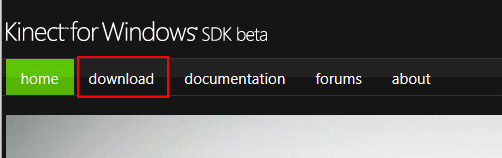 uKinect for Windows SDK from Microsoft Researchvy[ẂmdownloadnNbN