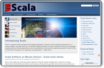 The Scala Programming Language via kwout
