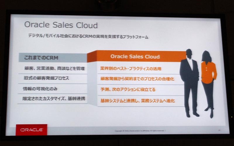 Oracle Sales CloudƂ܂łCRM̈Ⴂ
