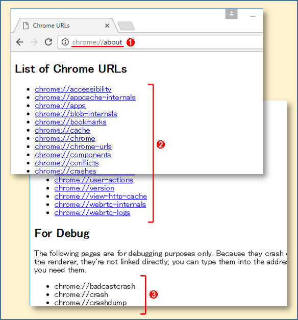 トラブルシューティングや開発、管理に使えるGoogle Chromeの特別なURL表記の一覧：Tech TIPS ＠IT