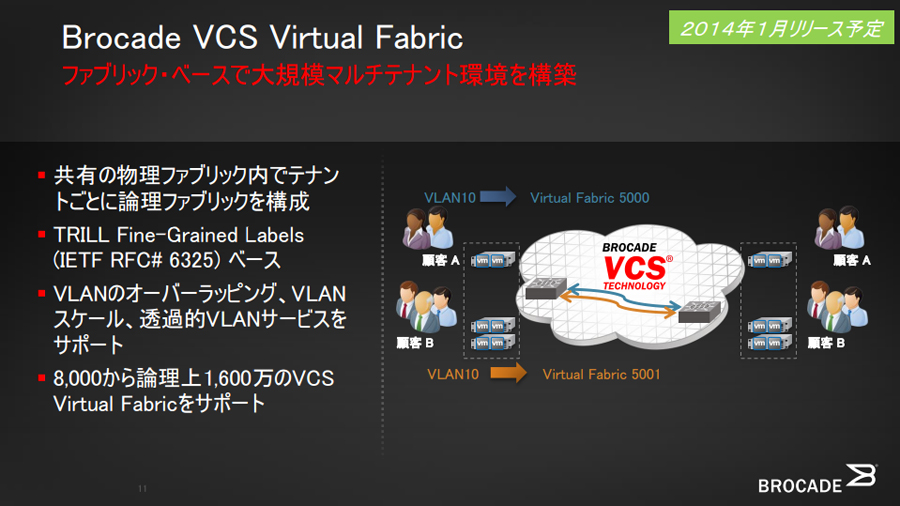 VCS Virtual Fabric̊Tv