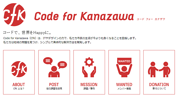 Code for Kanazawa