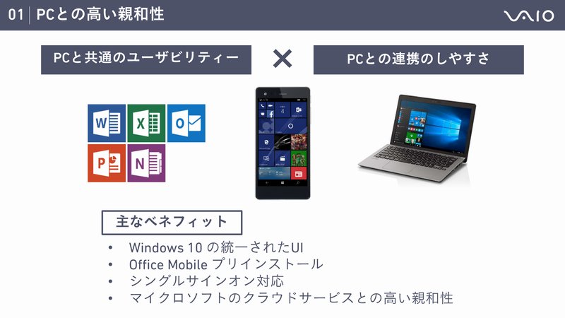 ƂWindows 10 Mobile𗘗p郁bǵAPCWindows 10Ƃ̐eaij