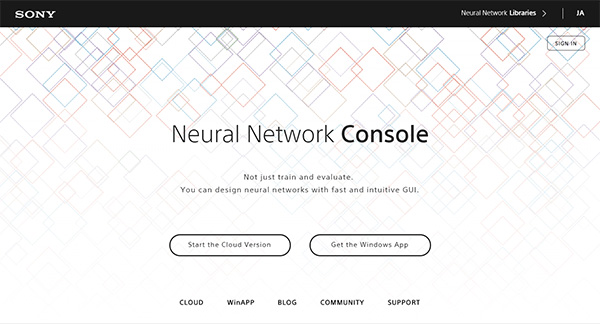 \j[uNeural Network Consolev
