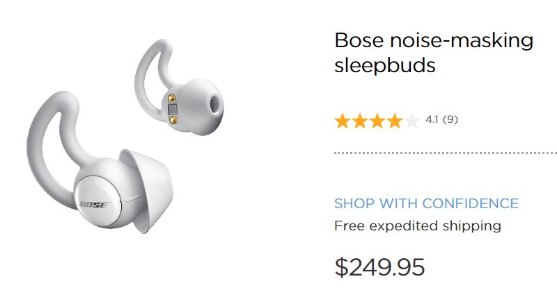  Bose sleepbuds