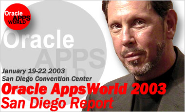 oracle appsworld 2003 san diego report