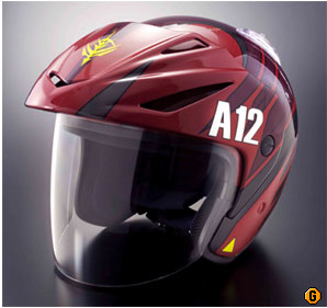 SBG:シャア専用のバイクヘルメットに第2弾が登場
