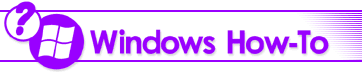 Windows How-To