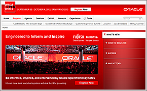 Go to Oracle OpenWorld 2012