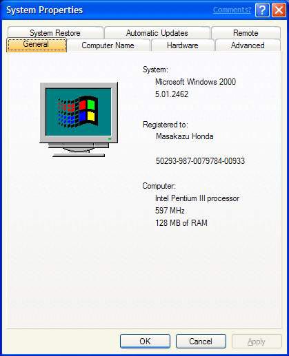 News Windows Xp 最新ベータ2インストール記 スクリーンショット集 2 10