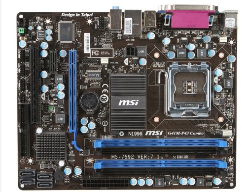 美品 msi マザーボード pentium g4560 メモリー4gセットの