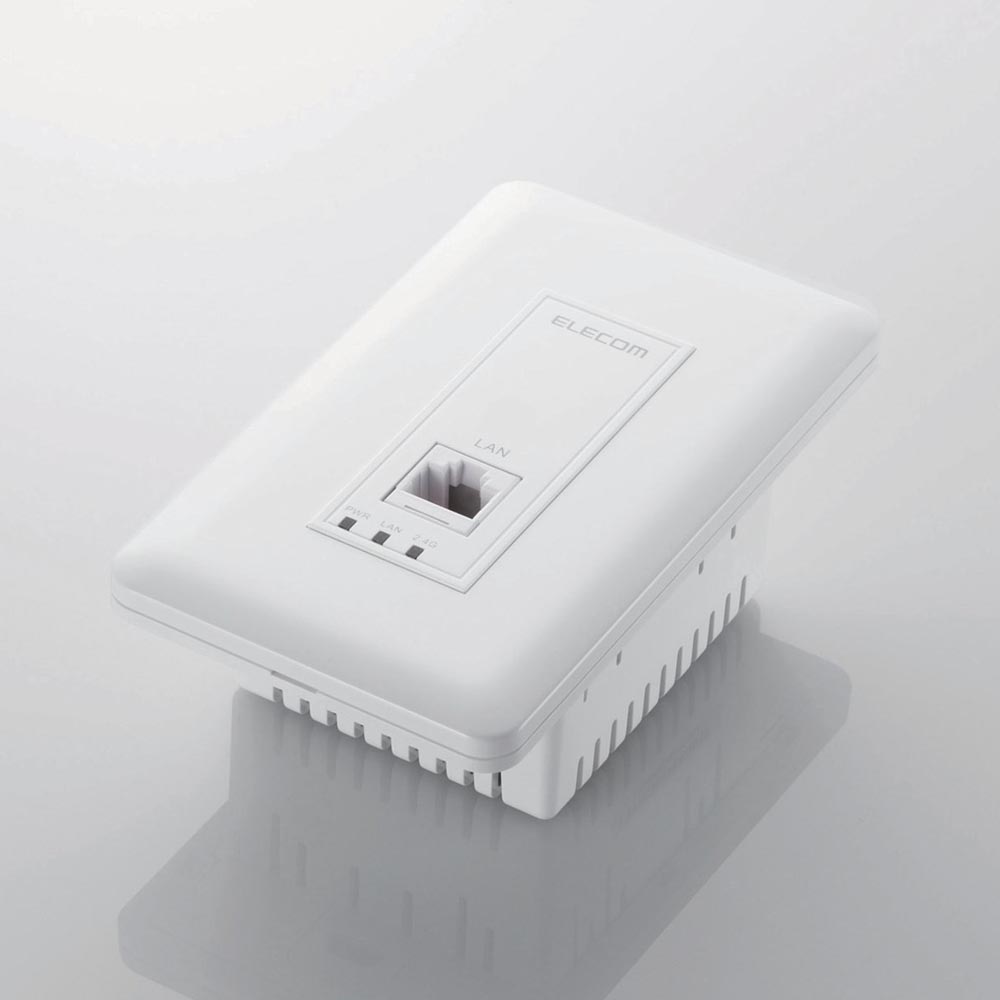 エレコム、壁面埋め込み型の無線LANアクセスポイント2製品を発売 - ITmedia PC USER