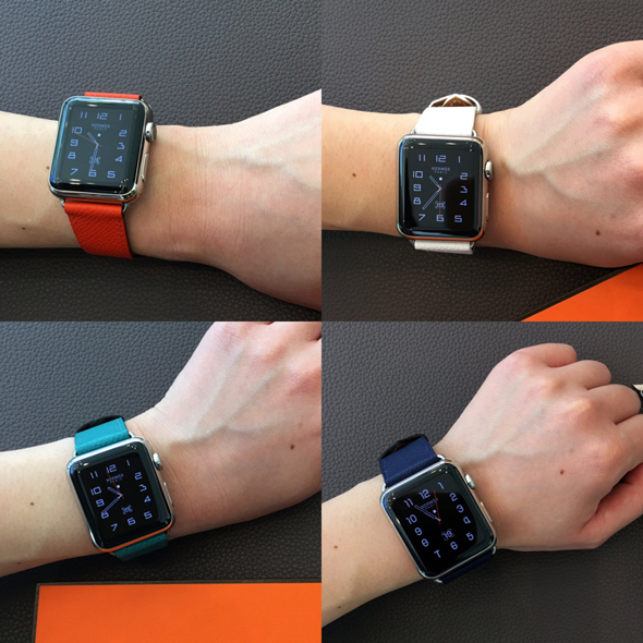彼氏にもらいたい！ 「Apple Watch Hermes」新色ストラップ試着レポート - ITmedia PC USER