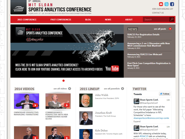 uMIT Sloan Sports Analytics ConferencevWebTCgsNbNŊgt