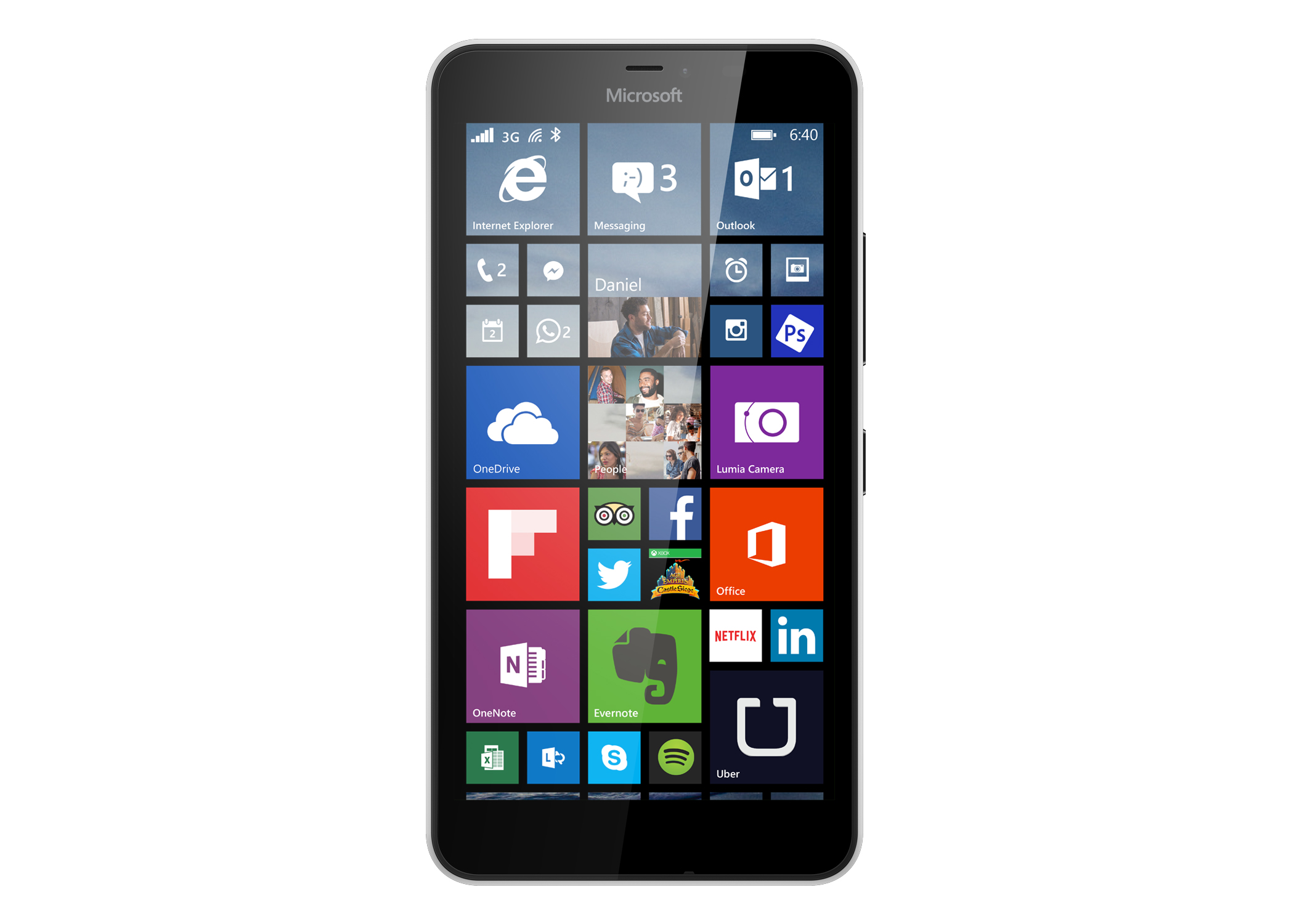 oC̖ړI𖾊mɂ悤iʐ^Windows 10ɃAbvO[h\Microsoft Lumia 640 XLjsNbNŊgt