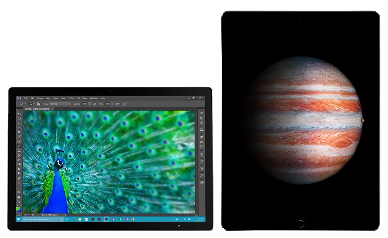 Surface Pro 4iPad ProsNbNŊgt