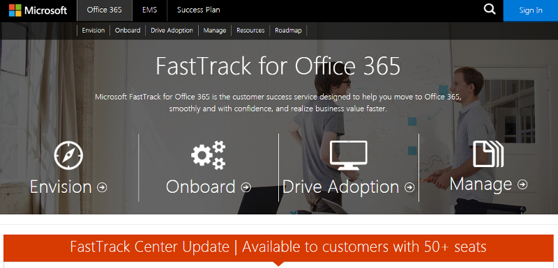 FastTrack for Office 365Weby[WsNbNŊgt