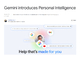Google�AGemini�ɁuPersonal Intelligence�v�����@Gmail��t�H�g�����f���Ď������_���ĉ�