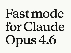 �uClaude Opus 4.6�v��2.5�{���ŗ��p��6�{�́ufast mode�v�A���T�[�`�v���r���[�Ƃ��ēo��