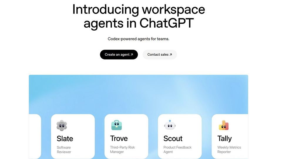 OpenAI�AChatGPT�����N���E�h����AI�G�[�W�F���g�uworkspace agents�v�񋟊J�n