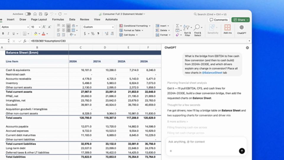 ���G�Ȑ����̉�͂���X�V�܂Ł@Excel����AI���͂���������uChatGPT for Excel�v