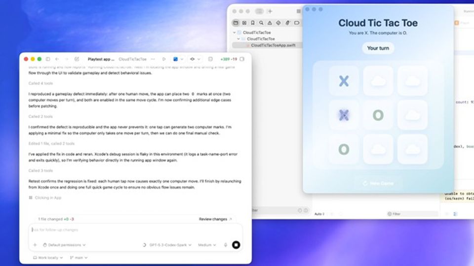 OpenAI�ACodex�Ɂu�����^UI����v�@�\�Ȃǒǉ��@PC��ʂ̒��ڑ���Œ�^�Ɩ��ƊJ���t���[��������