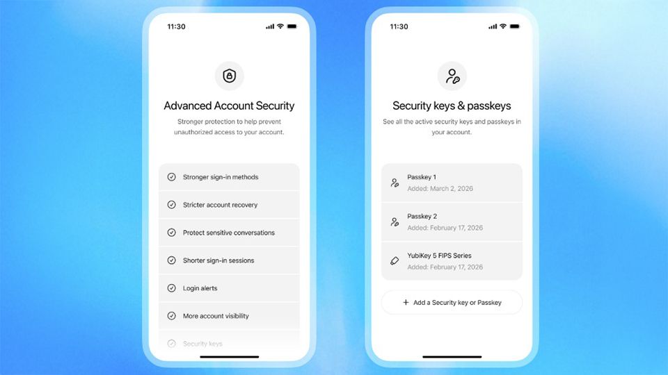 OpenAI�AChatGPT��Codex�̕ی����������uAdvanced Account Security�v�𔭕\