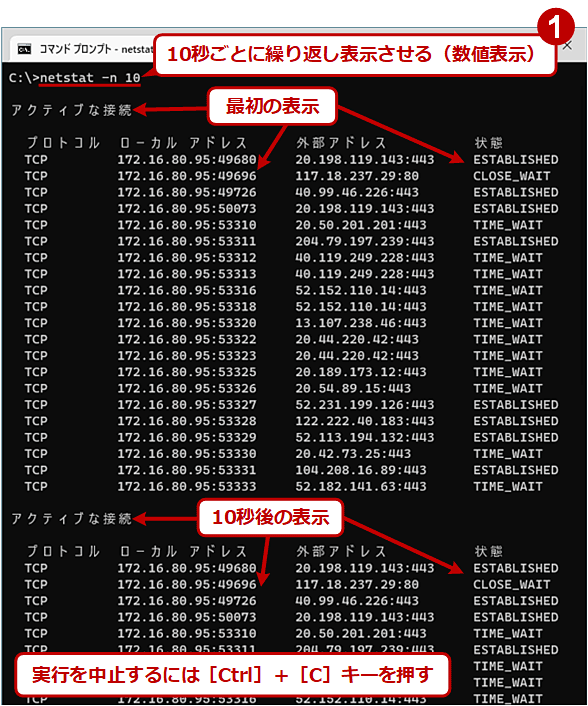 netstatR}hJԂs