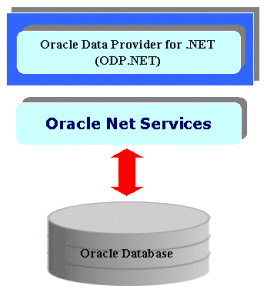 図3　ODP.NET使用時のデータアクセス