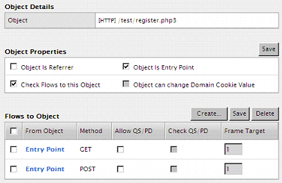 画面3　Object /test/register.php3