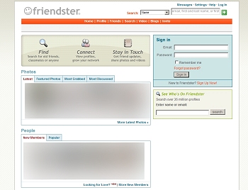画面2　口コミをうまく活用し、全米最大となった「Friendster