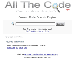 All The Code - Source Code Search Enginẽgbvy[W