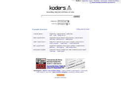 Kodersのトップページ