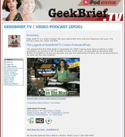 GeekBrief.TVのトップページ