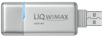 USBスティックタイプのWiMAXデータ通信カード