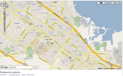 LocalSearchの機能はAjax Searchの機能と複合することで、地図上に検索結果をオーバーレイして表示してくれる