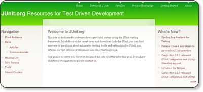 Welcome to JUnit.org! | JUnit.org