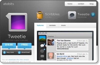 atebits - Tweetie for Mac via kwout