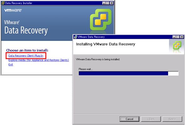  }13@VMware Data Recoverýu͂߂ɃEBU[hvN