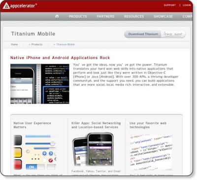 Titanium Mobile Application Development | Appcelerator via kwout