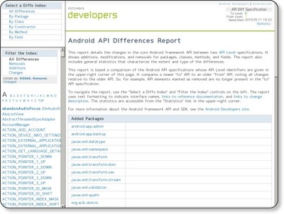 API Differences between 7 and 8 via kwout