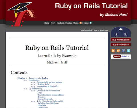 Ruby on Rails Tutorial: Learn Rails by Example