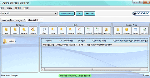 }13@Azure Storage ExplorerŌXg[W
