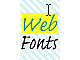 D݂Web Fontsgc[T