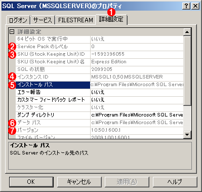 SQL ServerCX^X̃vpeB
