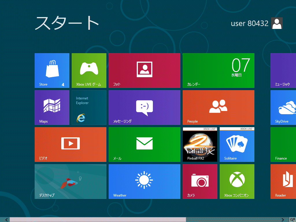 Windows 8 CPł̃X^[gʈꌩWindows 8 DPłƕςȂ悤Ɍ邪A}EX̉ENbNʂ̎lւ̈ړɂ郁j[̕\ȂǁAȂ苭ĂiXENbNg̊邭炢jB