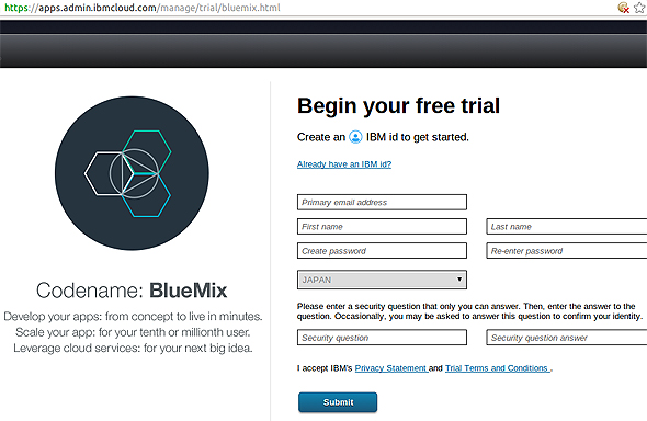 Bluemixとjazzhubを使ってnode Jsアプリやjava Webアプリを作ってみた 1 3 Cloud Foundryベースのオープンpaas It
