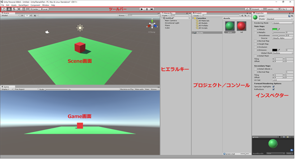 ゲーム開発者以外も最低限知っておきたいunityの基礎知識 無料版unityのインストールチュートリアルと画面構成 3 3 ゲーム開発初心者のための Unity入門 1 It