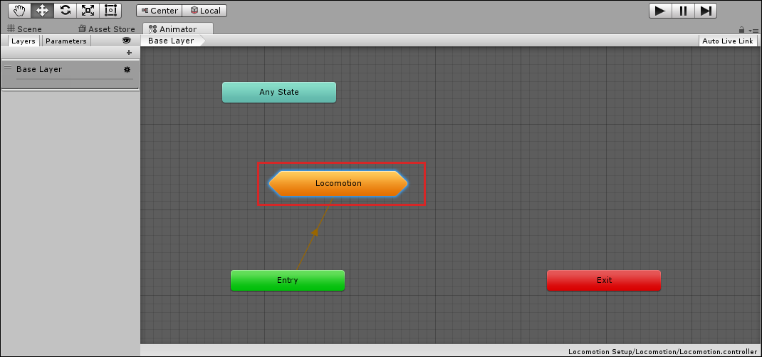 Unity Mecanimの肝animator Controllerとステートマシンの基本 ゲーム開発初心者のためのunity入門 7 1 2 ページ It