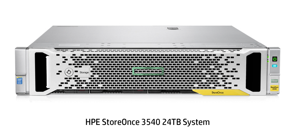 HPE StoreOnce 3540 24TB SystemioTF{HPEj